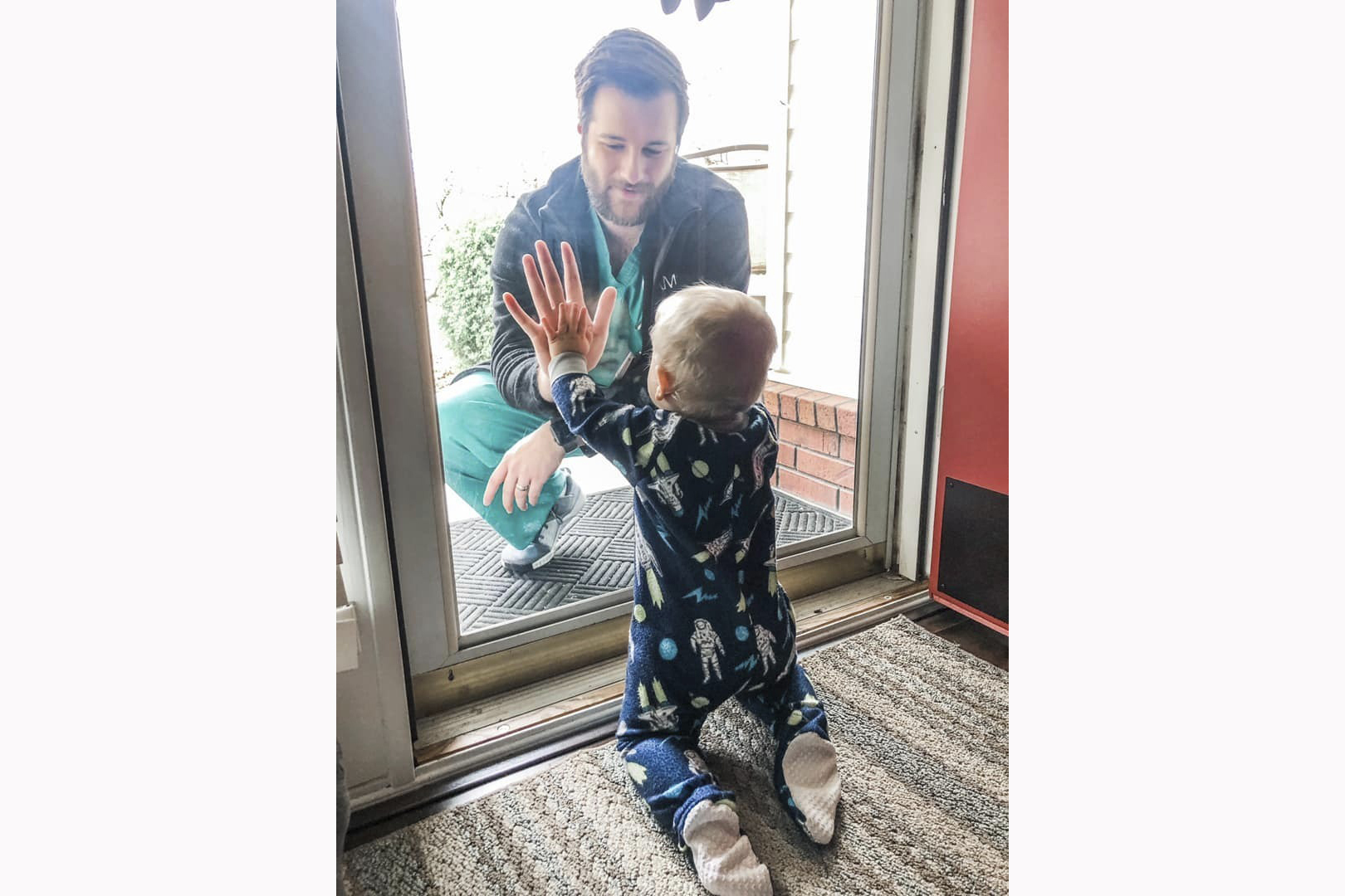Father-son photo taken days before tornado destroys home