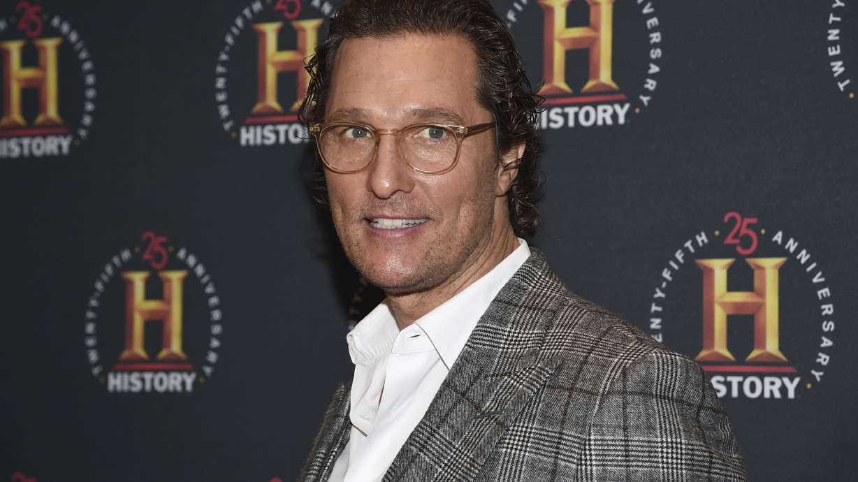 McConaughey says stay home now, great things may lie ahead