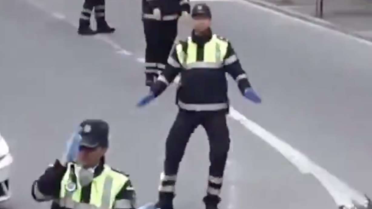 Have You Seen This? Police officers perform 'Baby Shark' to entertain kids in lockdown