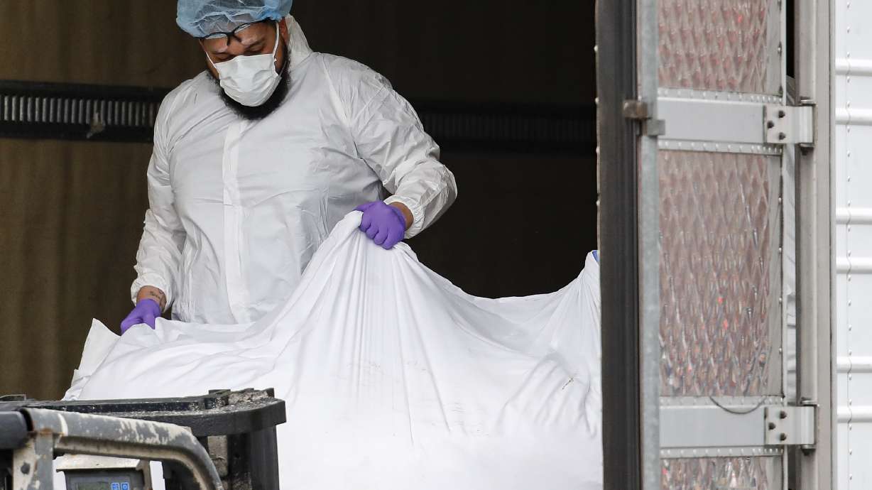 Hospitals overflowing with bodies in US epicenter of virus
