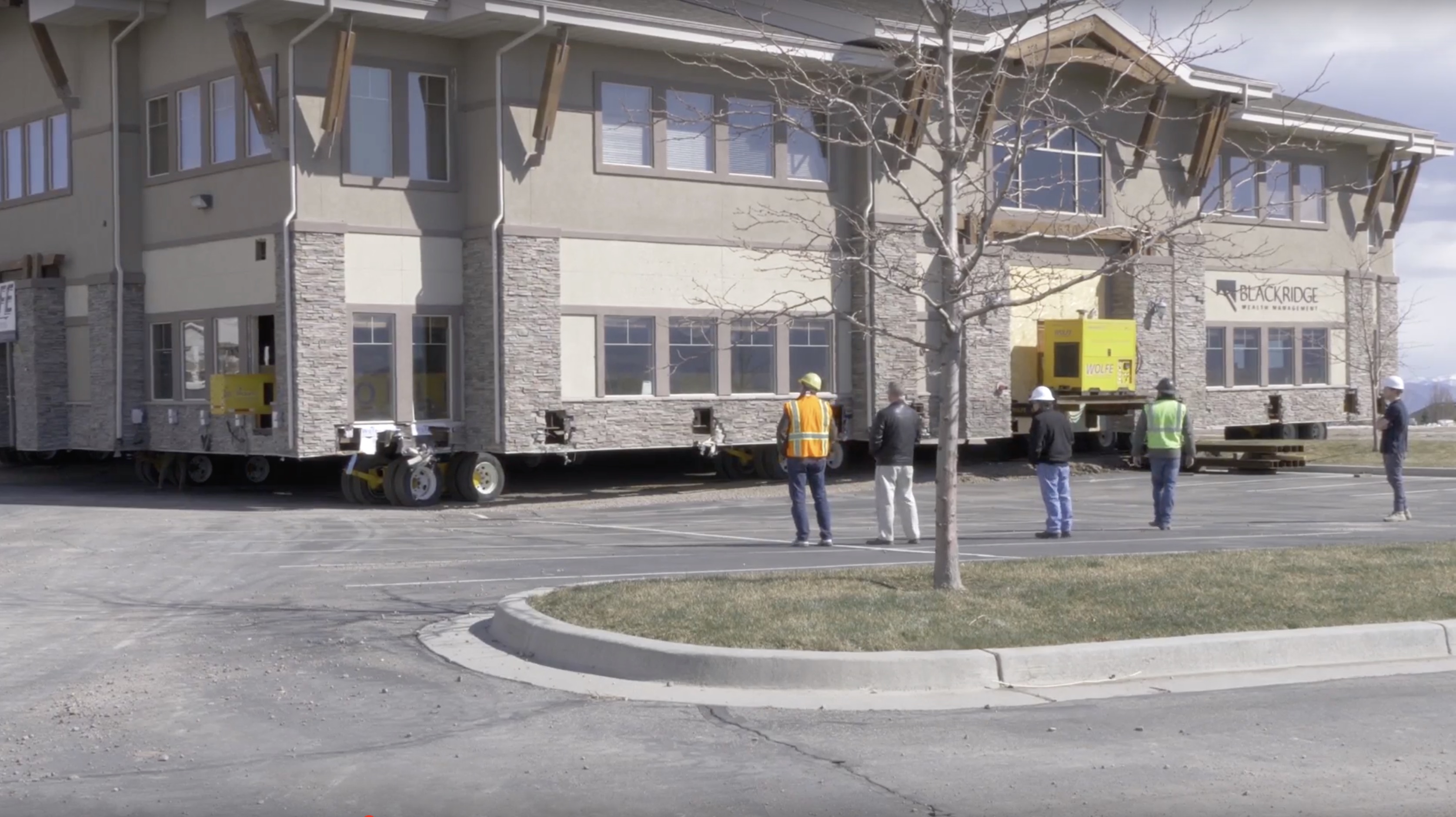 South Jordan office building moved to make room for new Bangerter interchange