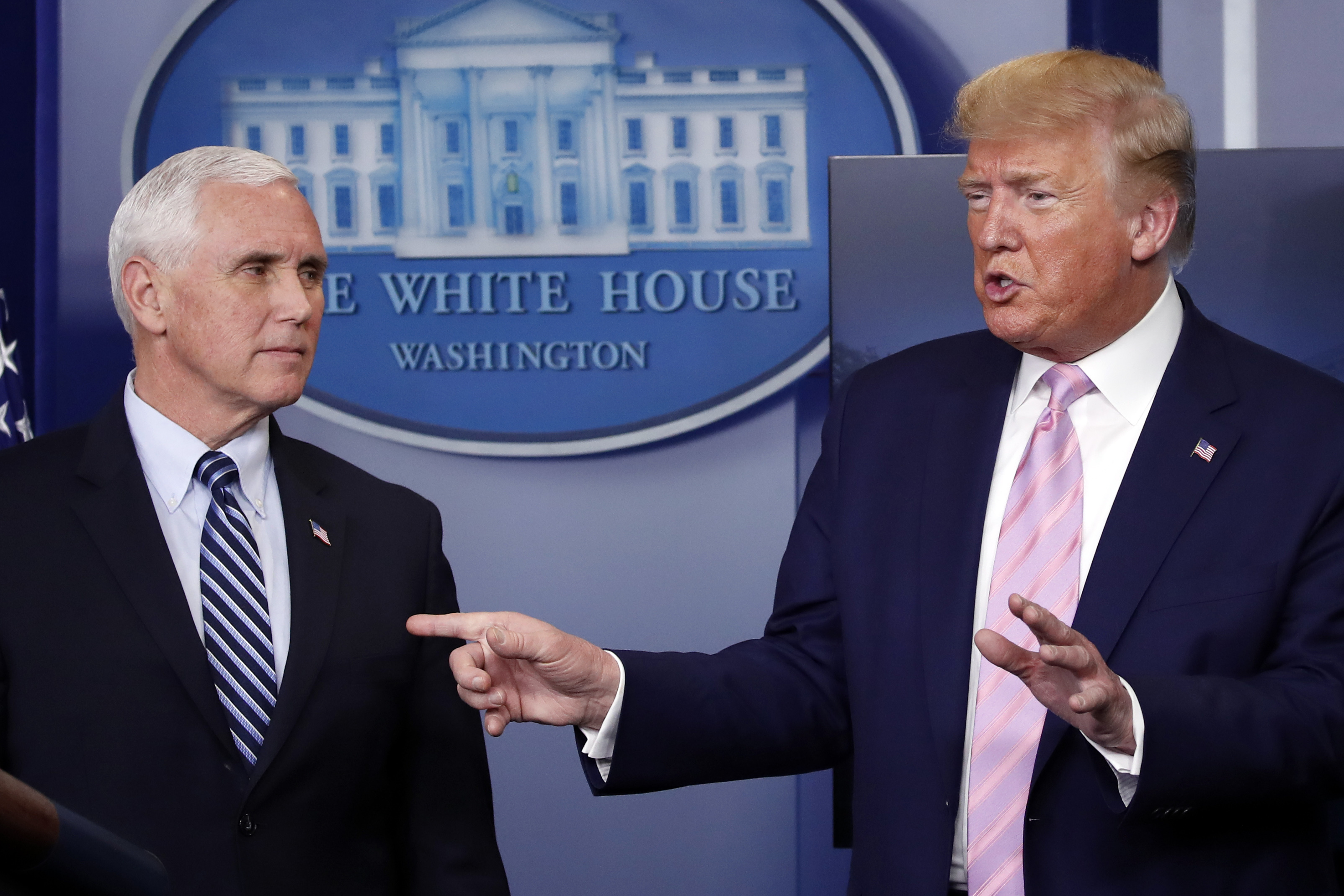 Trump's contradictory views on China shift as crisis grows