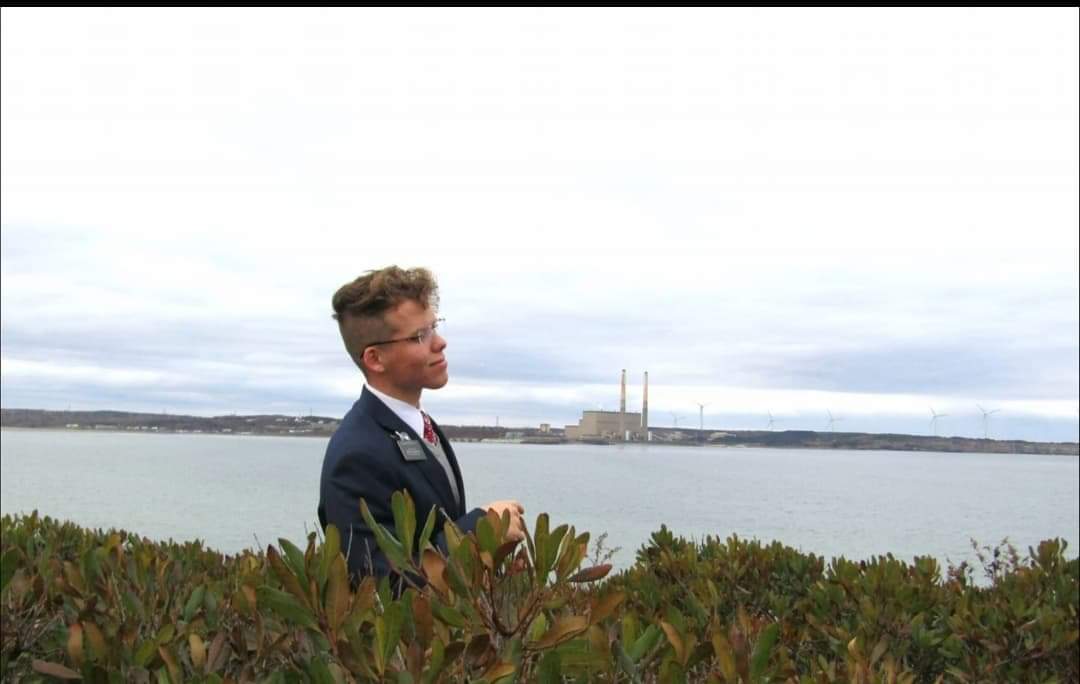 BYU kicker Cash Peterman, shown serving in the Canada Montreal mission, was one of thousands of Latter-day Saint missionaries to return home early in response to the COVID-19 pandemic. (Courtesy photo: Cash Peterman)