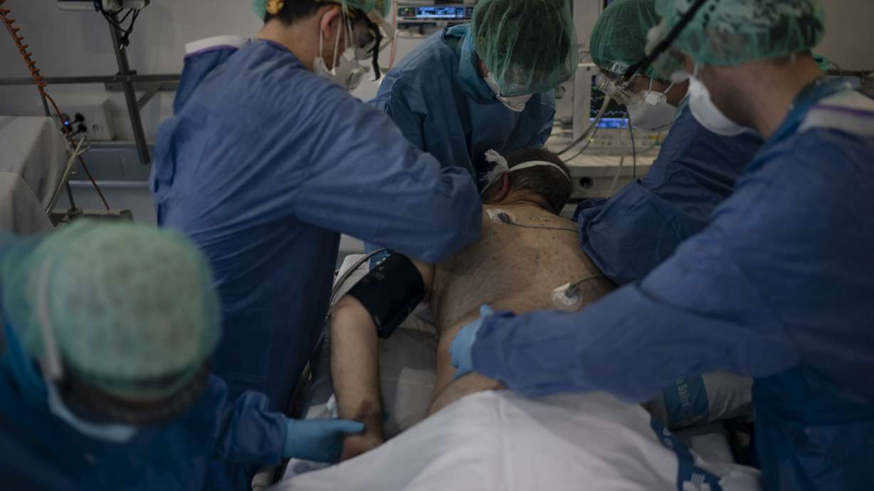 The daily terrors: Improvising in a makeshift ICU in Spain