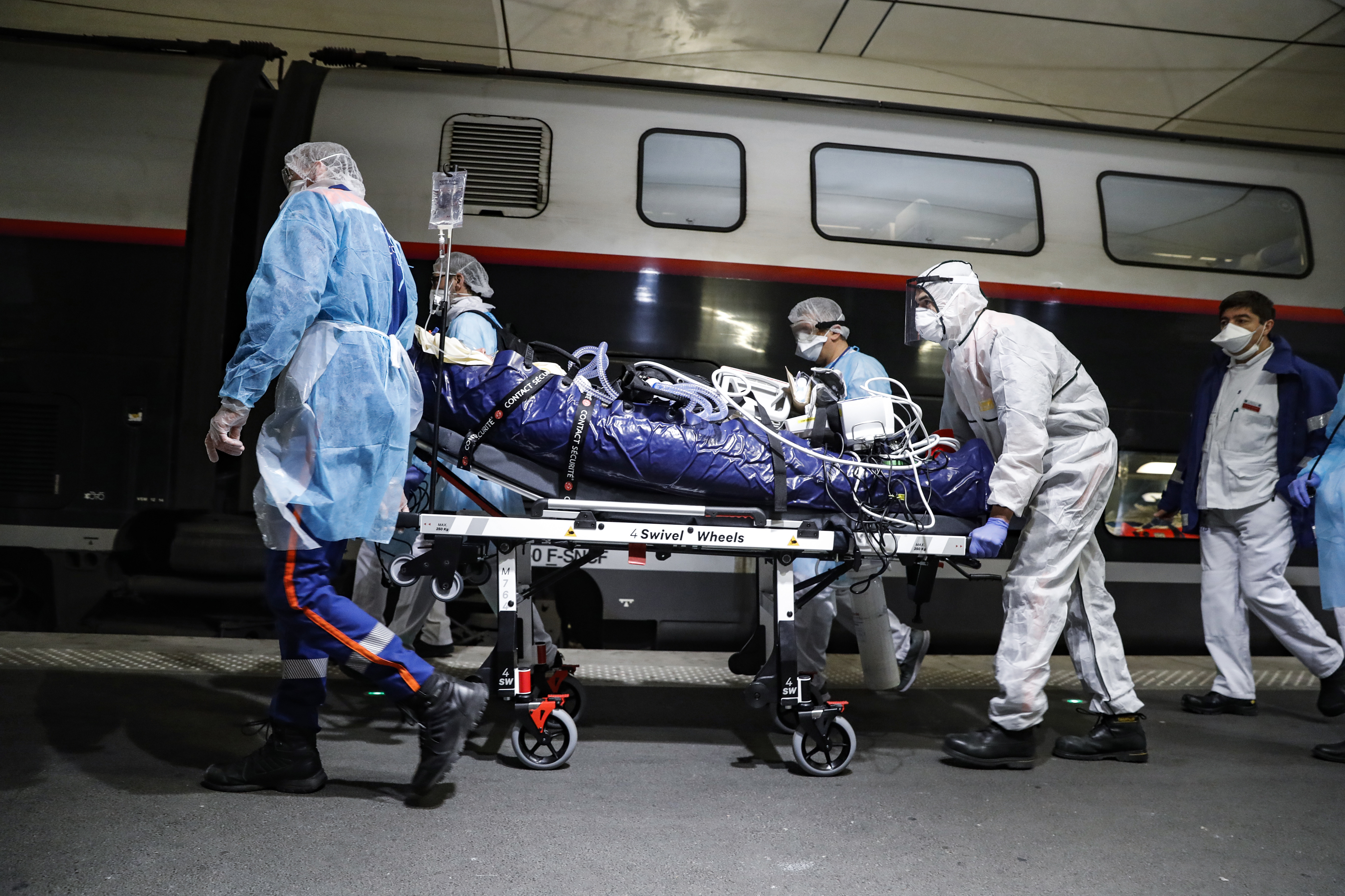 France turns to speedy trains to catch up in virus response