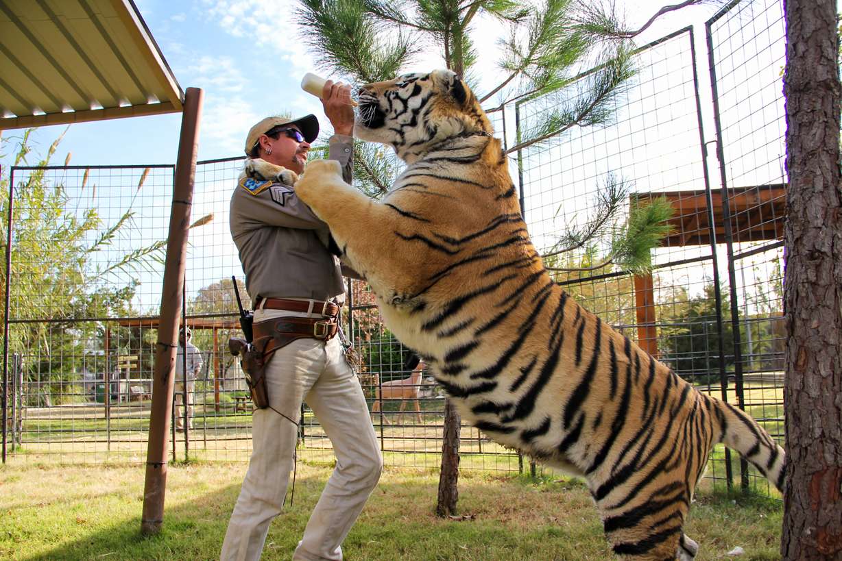 A scene from the Netfix docuseries "Tiger King." (Photo: Netflix)