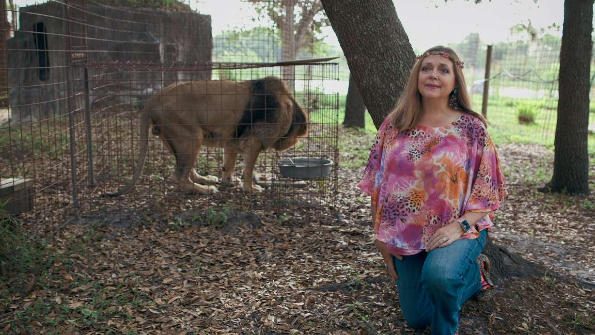 Animal activist and big cat owner Carole Baskin appears in 'Tiger King." (Photo: Netflix)