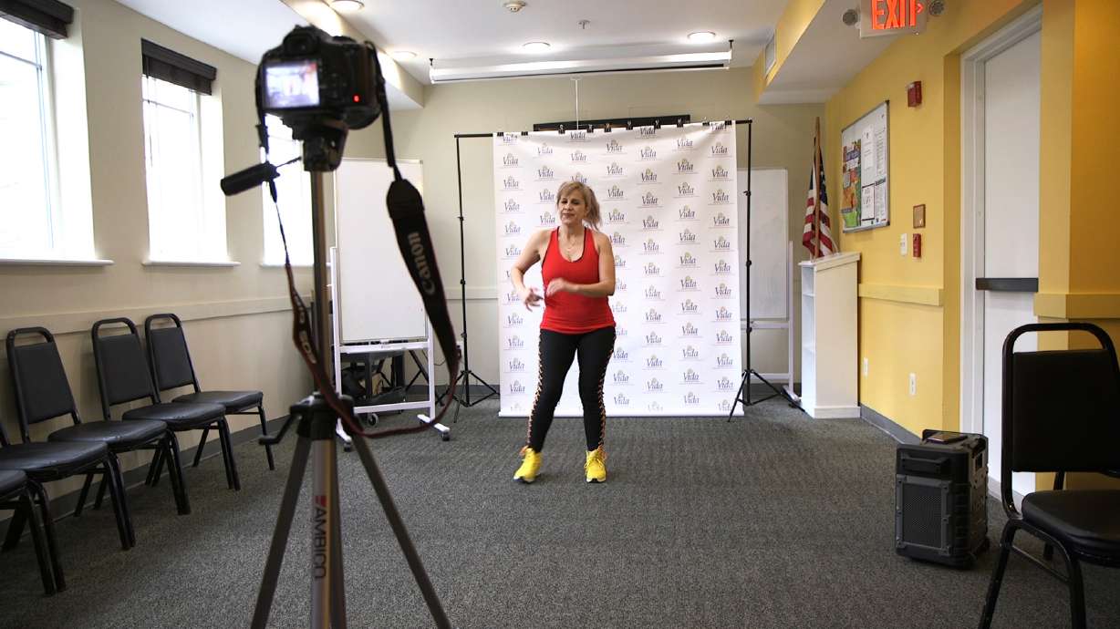 Dancing alone: A senior center keeps clients up and moving