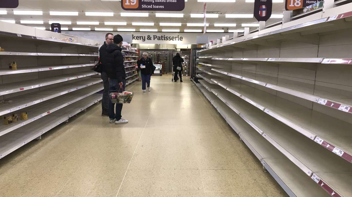 Online grocery services struggle to meet spike in demand