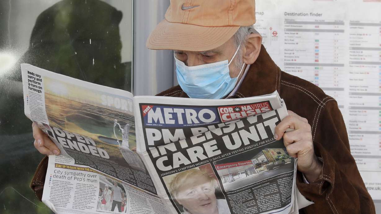 With prime minister in ICU, Britain asks: Who's in charge?