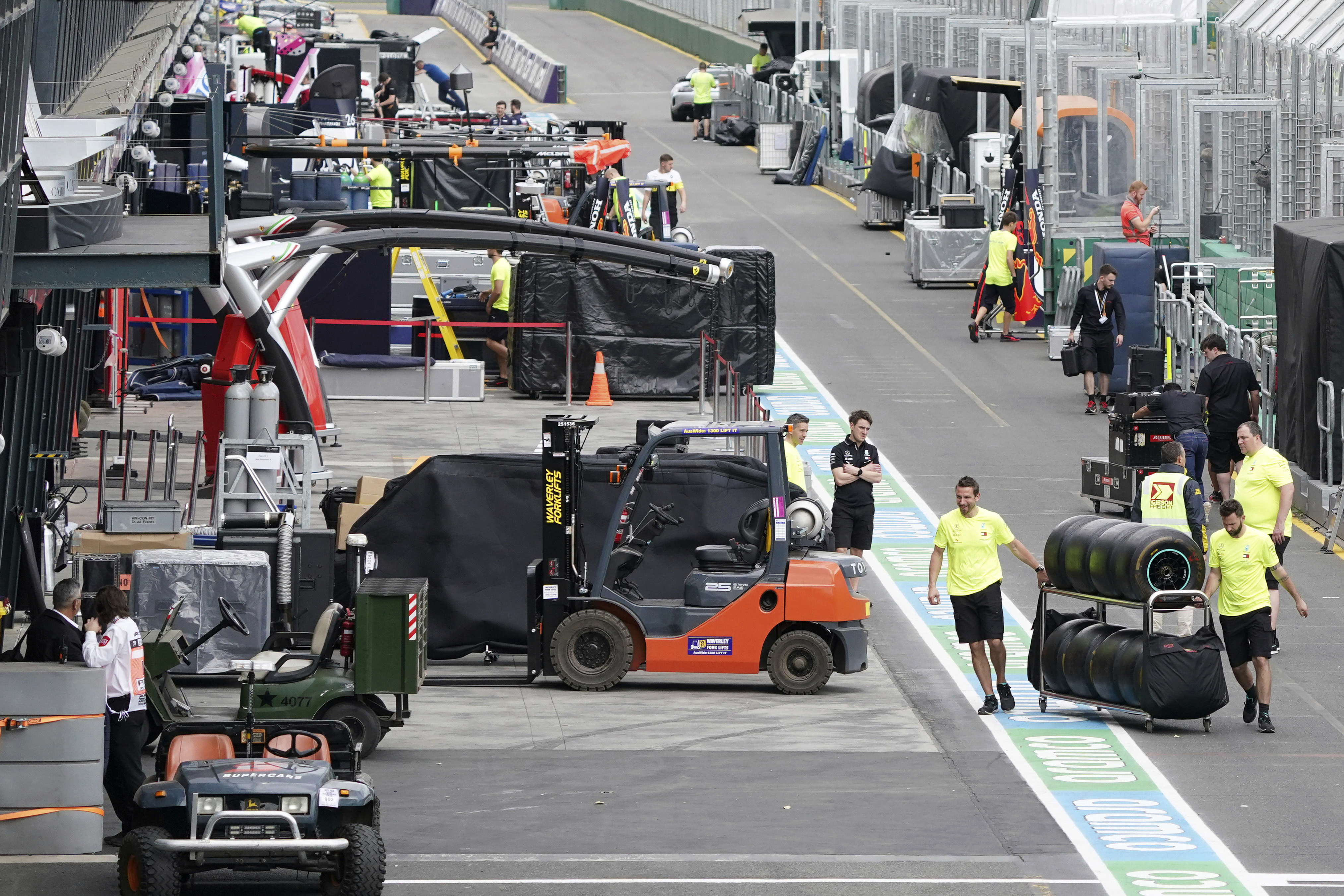 F1 puts some staff on furlough, execs take pay cuts