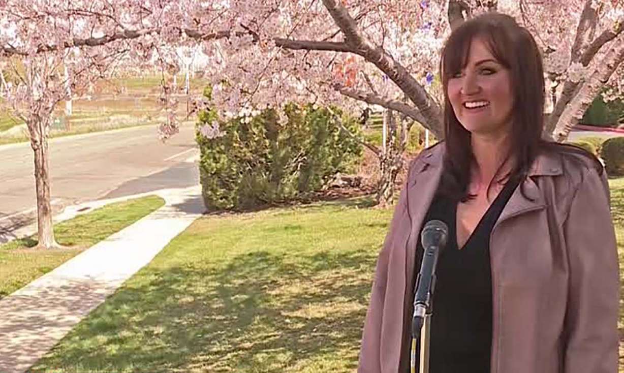 Annie Palmer is a single mom who lost both of her jobs a couple weeks ago. (Photo: KSL TV)