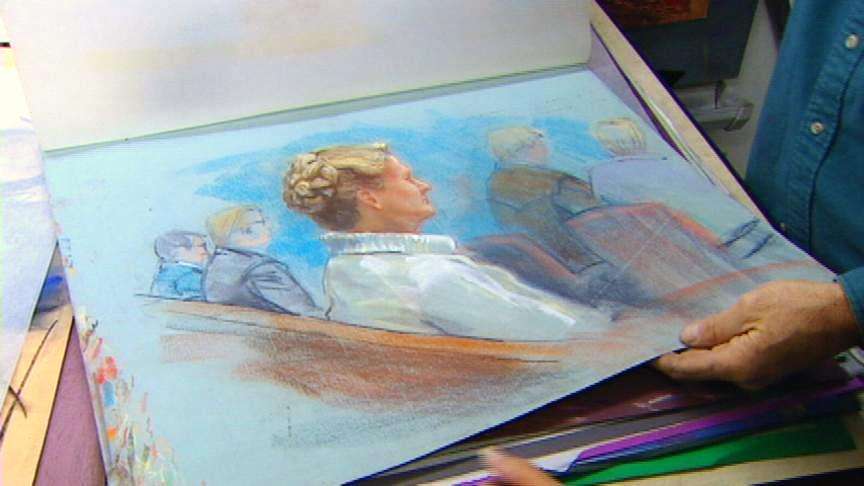 Courtroom Sketches Subject of Art Exhibit