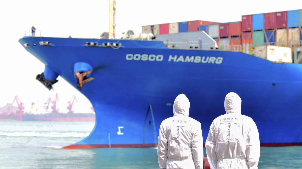 China's exports fall in March as pandemic hits world markets