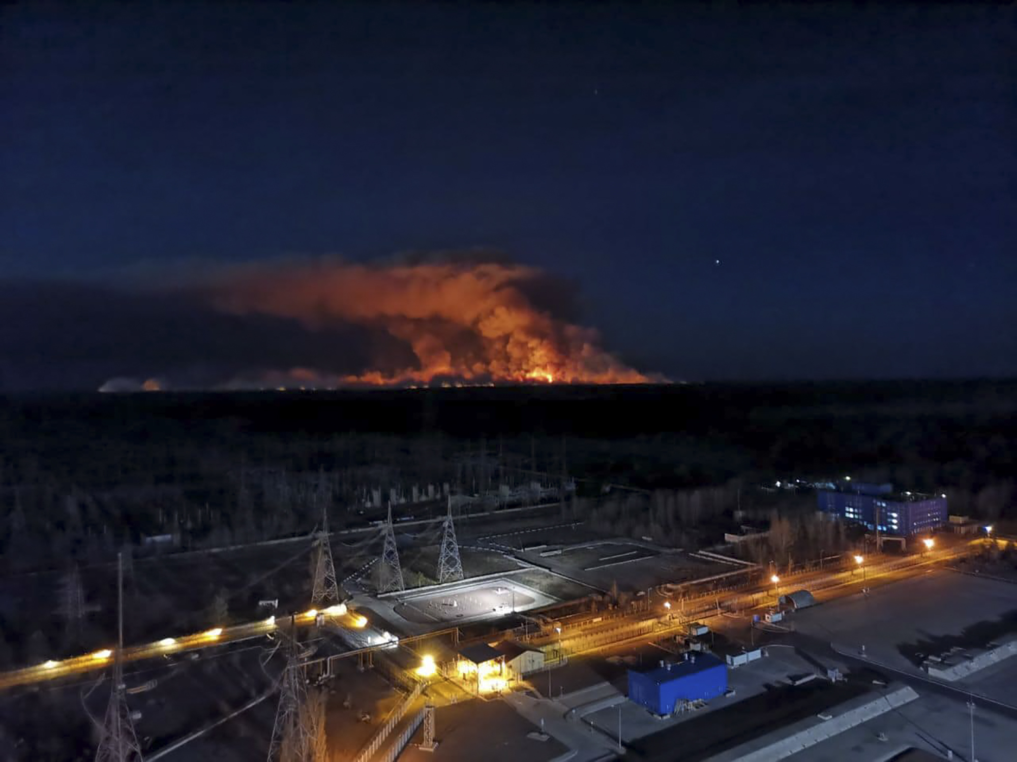 Ukrainian officials: Fires out near Chernobyl nuclear plant