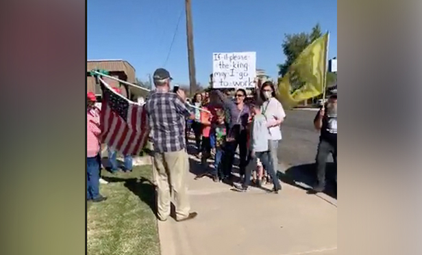 St. George residents protest governor’s stay-home directive 