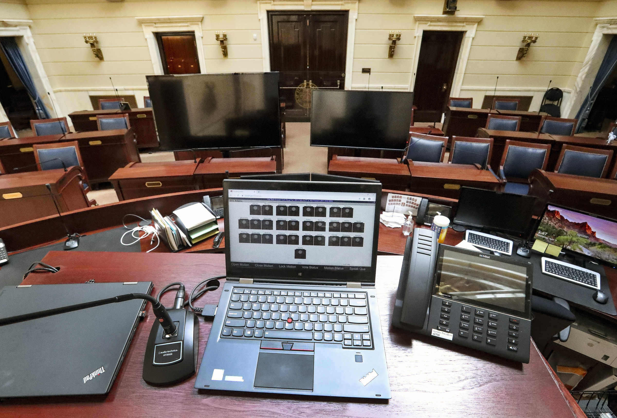 Utah lawmakers tackling coronavirus impact in first online session