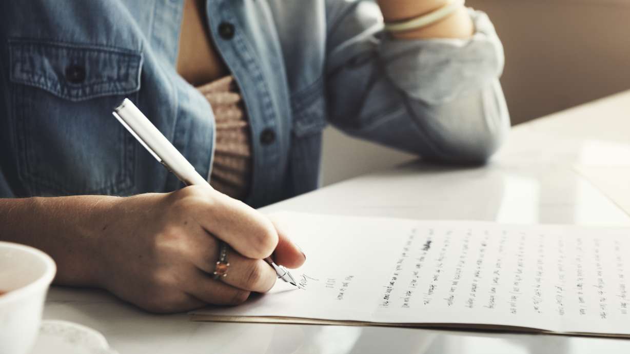 Uplifting Utah: 'Write' by your side — and other stories to brighten your day