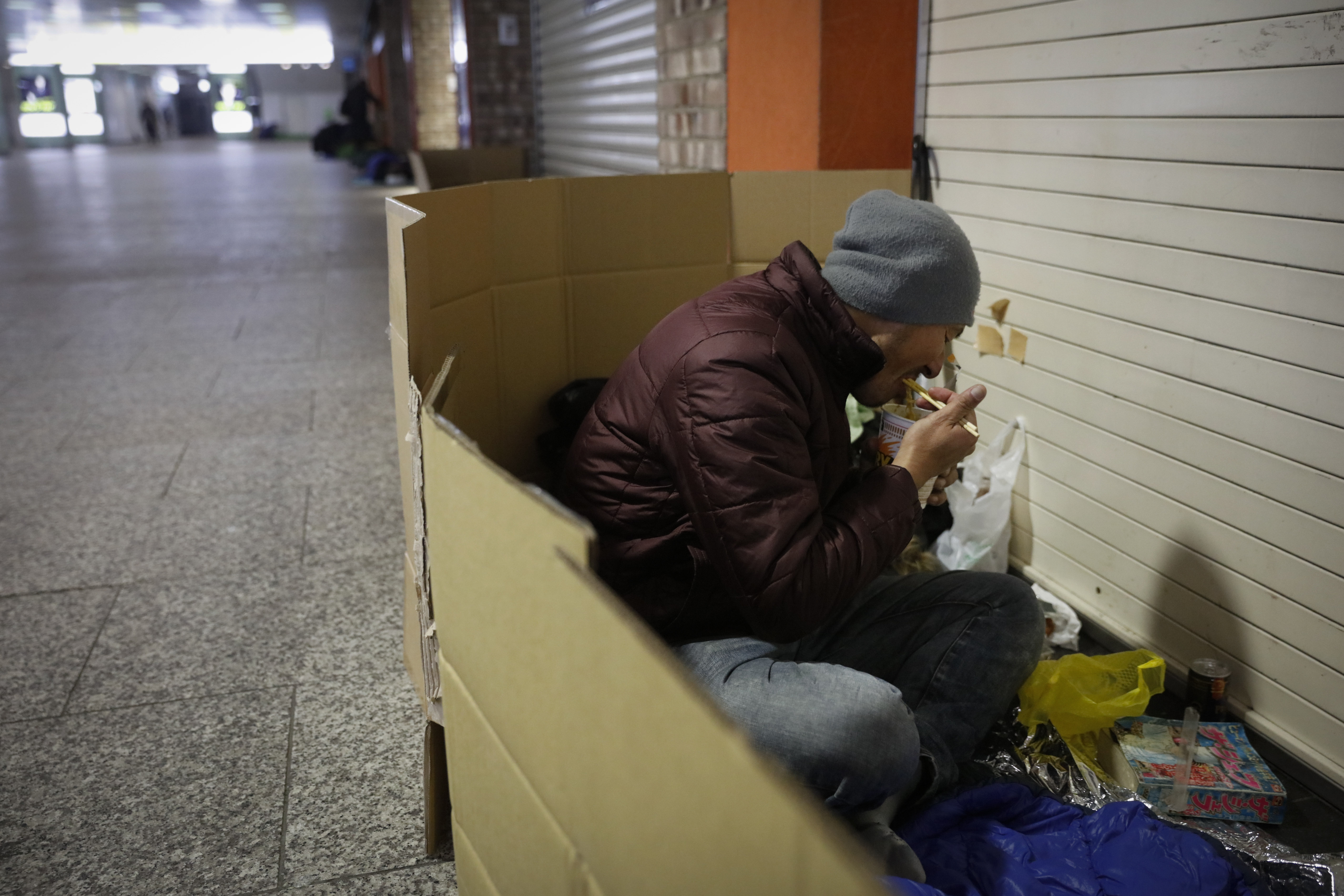 Tokyo's homeless seek Olympic Athletes Village as shelter