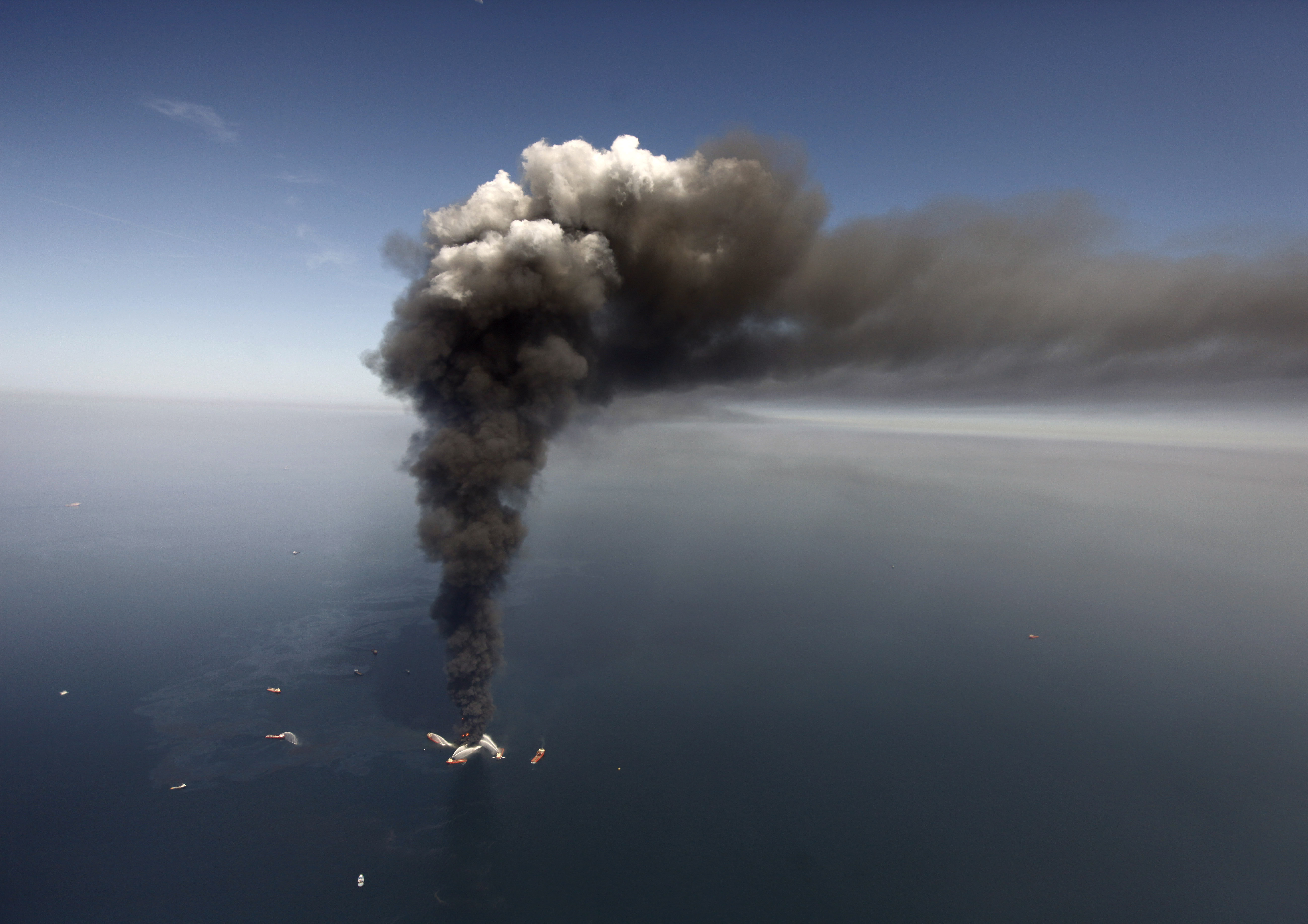 AP Was There: Deepwater Horizon oil platform explosion