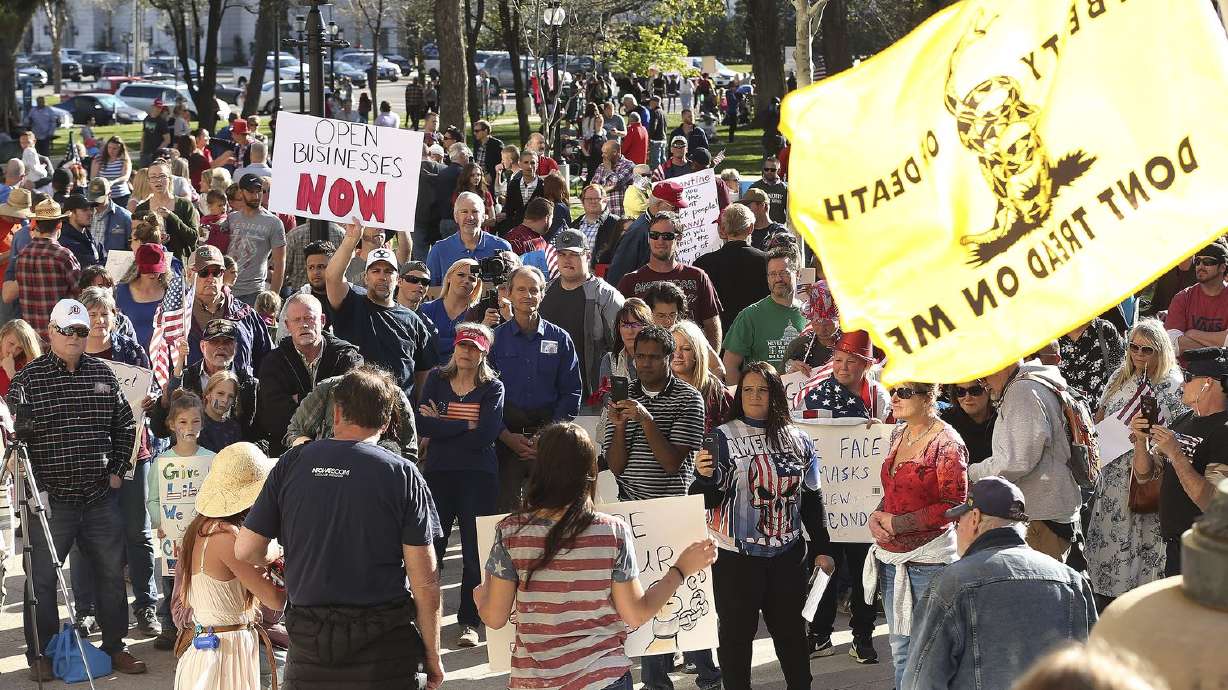 Salt Lake County mayor angered by rally’s 'egregious' violations amid coronavirus