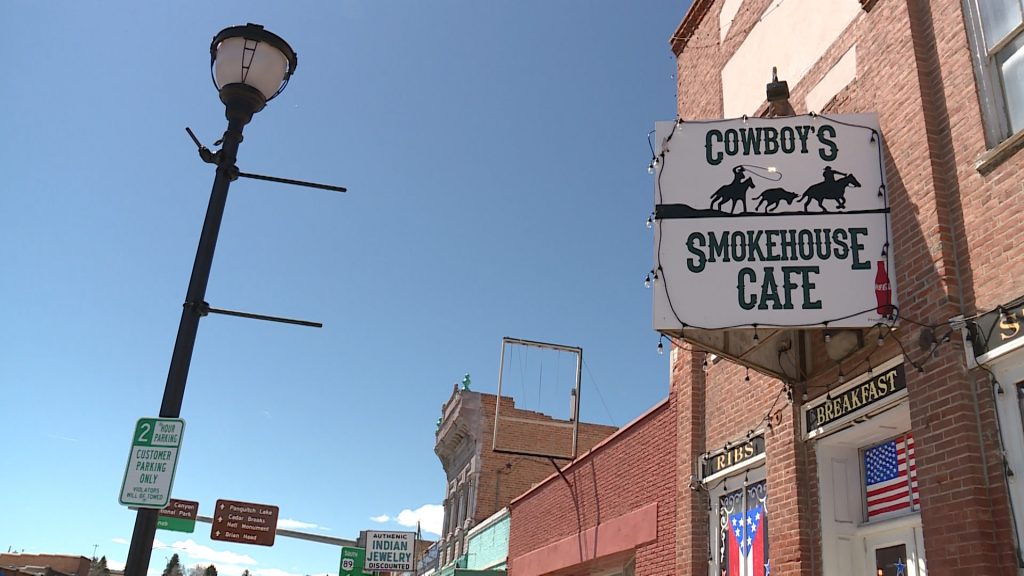 Ralph Perkins, owner of Cowboy’s Smokehouse Cafe, says the county’s tourism dollars are vital Tuesday, April 21. 2020. (Photo: KSL TV)