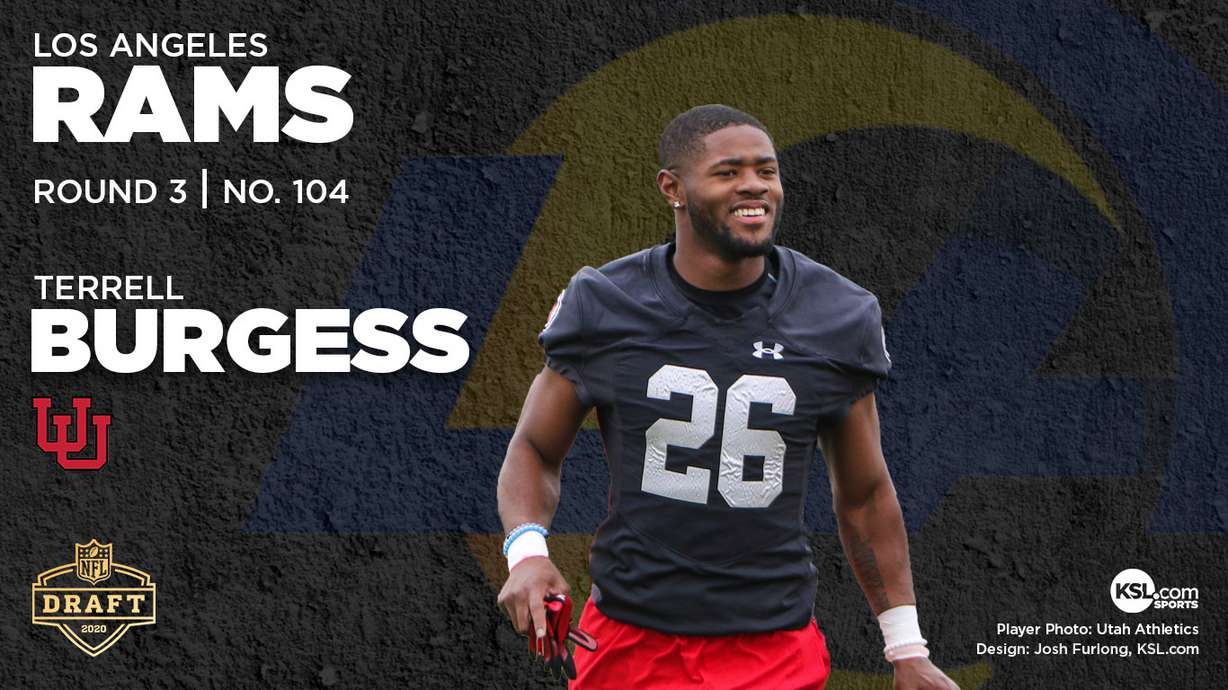 Terrell Burgess' versatility lands him No. 104 overall pick to Rams in NFL draft