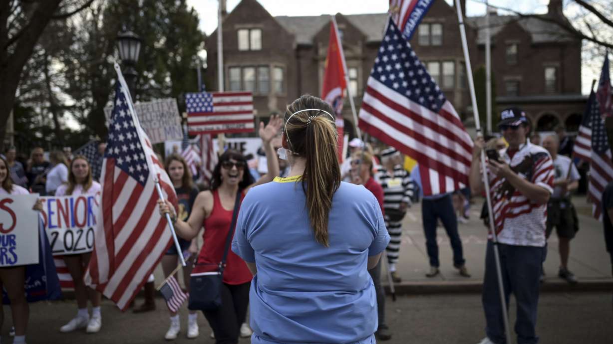 Spain lets children play as US states move at various speeds