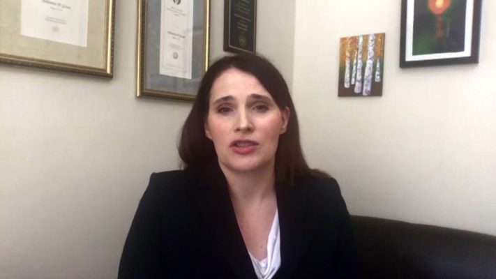 BYU professor and microbiologist Julianne Grose says while there is no peer-reviewed, scientific study, your cash could have COVID-19 on its surface. (Photo: KSL TV)