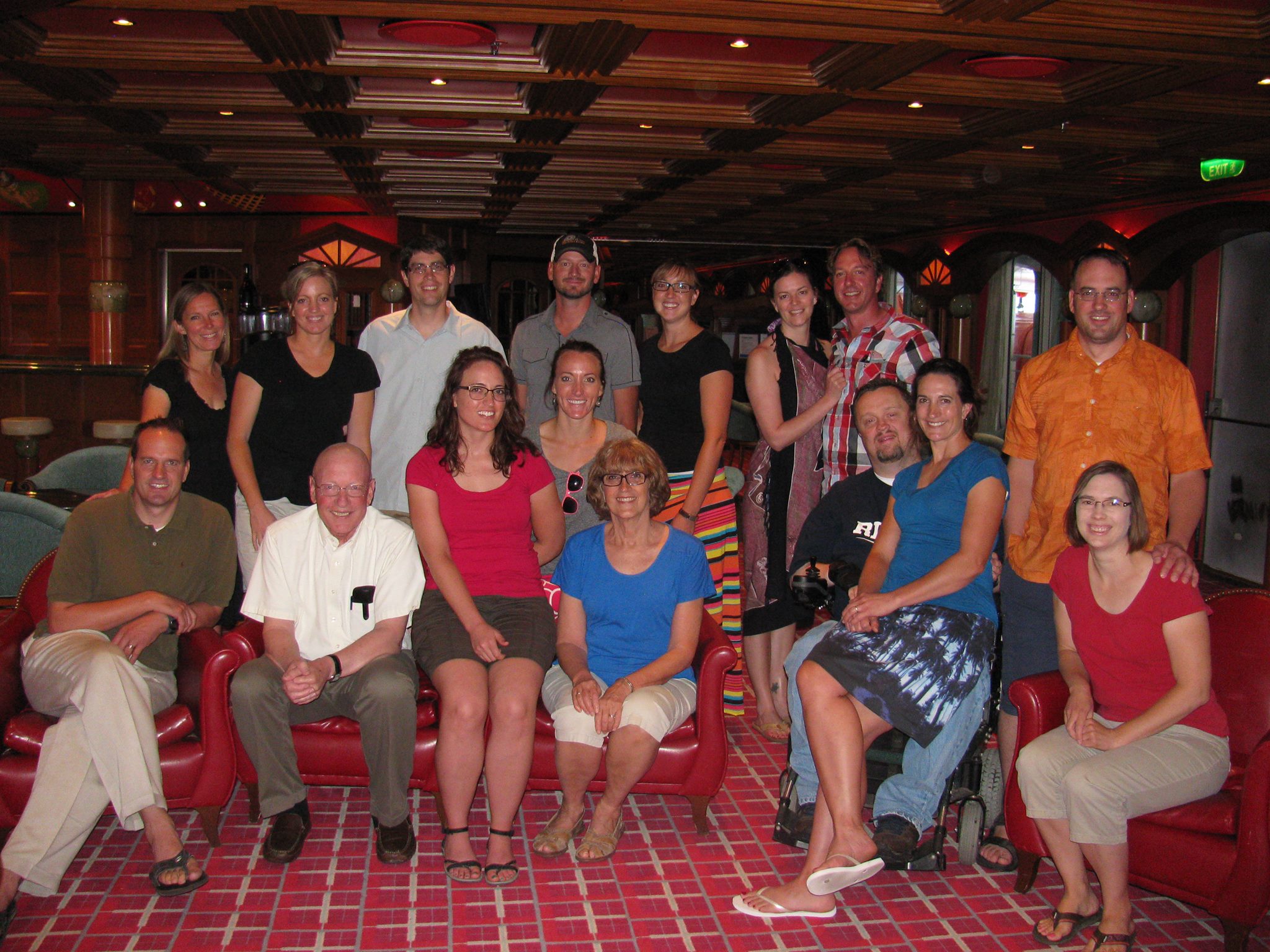 Susie with her family on their cruise in June of 2013. (Photo: Susie Boyce)