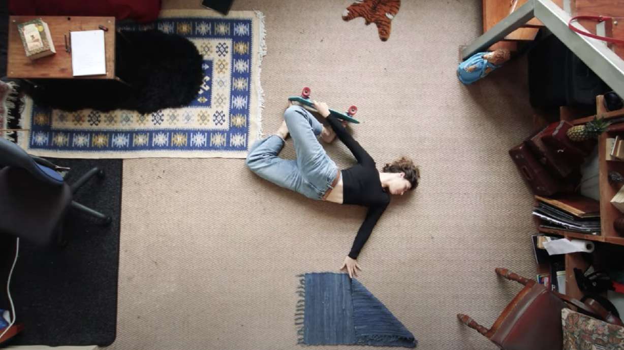 Have You Seen This? Woman brilliantly uses floor to create video game