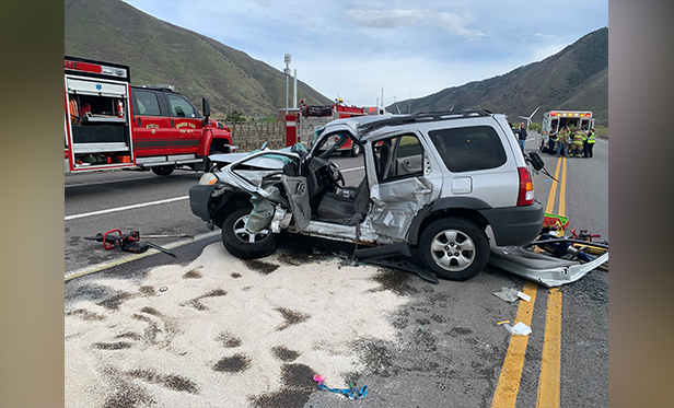 Woman dies following crash on US 6