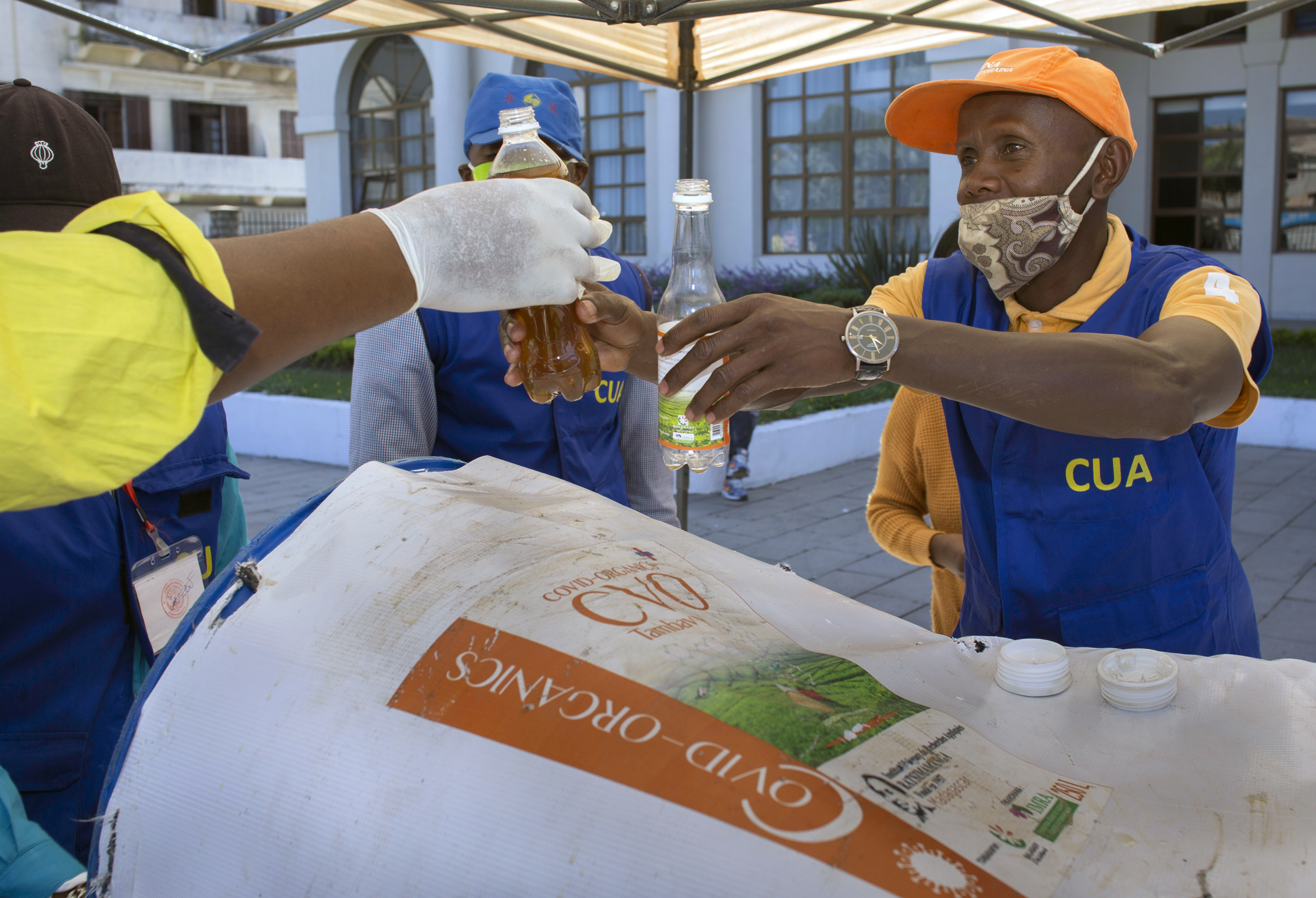 Madagascar's president touts herbal drink against COVID-19