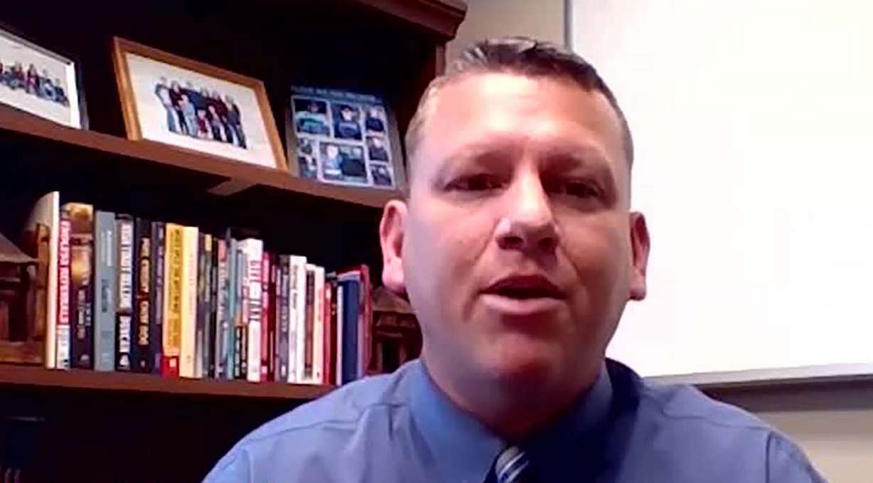 Justin Bundy with Heritage Home Loans in St. George Monday, April 27, 2020. (Photo: KSL TV)