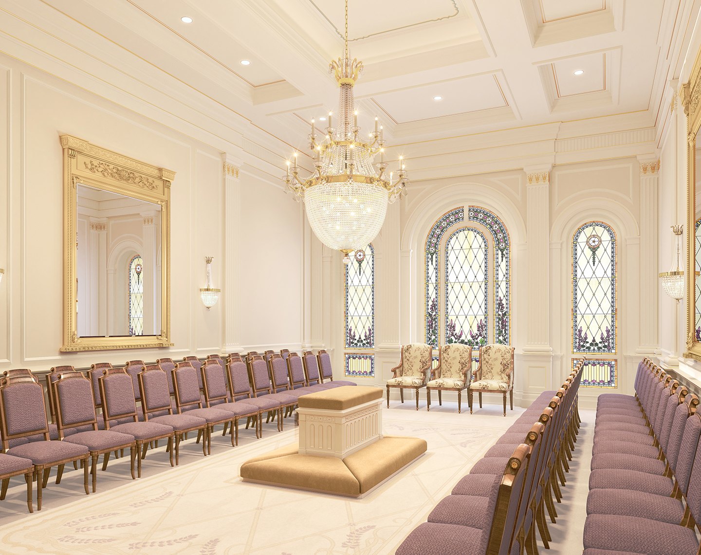 Church releases interior renderings for Tooele Valley Temple
