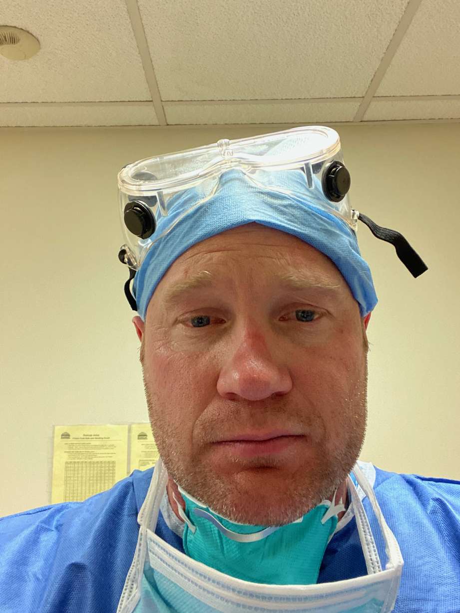 Kris Jenkins during a shift In New York City (Courtesy Kris Jenkins)