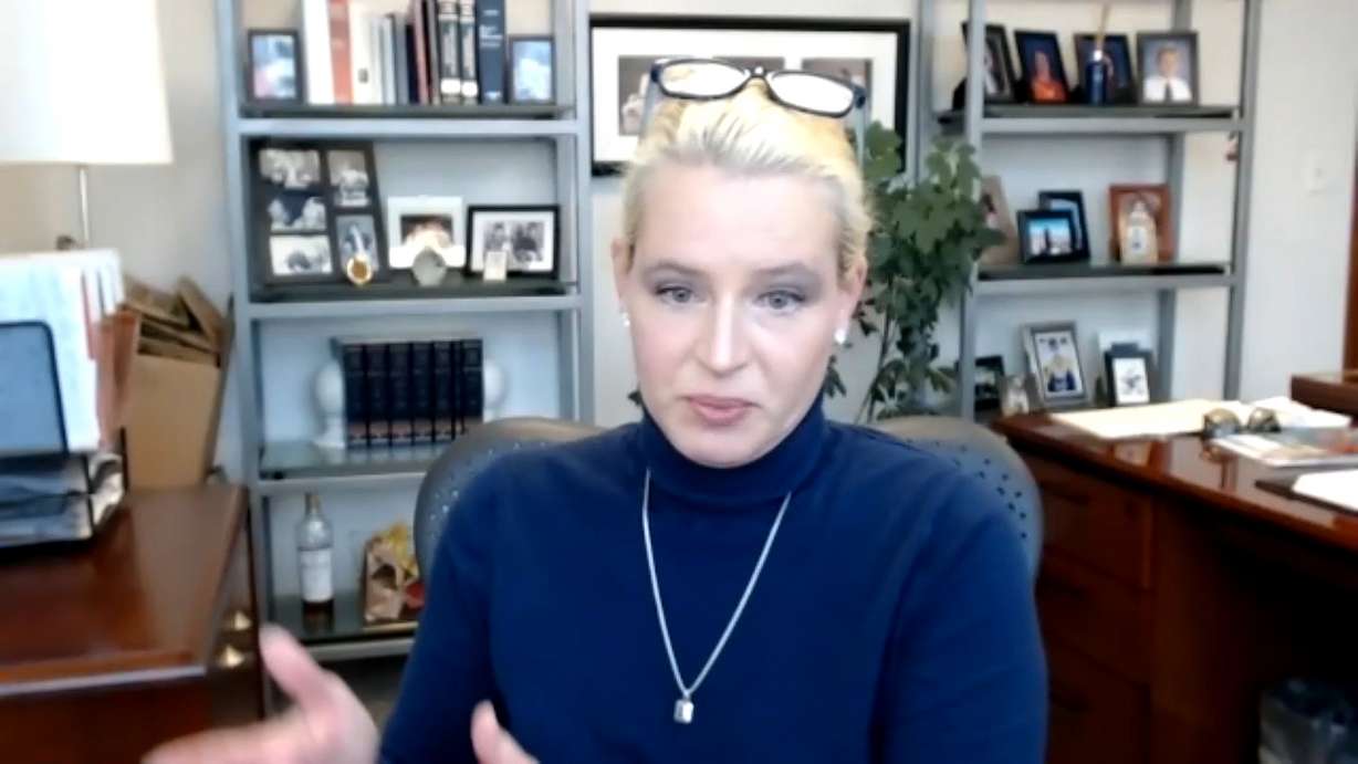 In a Zoom interview, employment attorney Lisa Petersen says many employers will allow a furloughed employee access to their health benefits, but it’s not a requirement. (Photo: KSL TV)