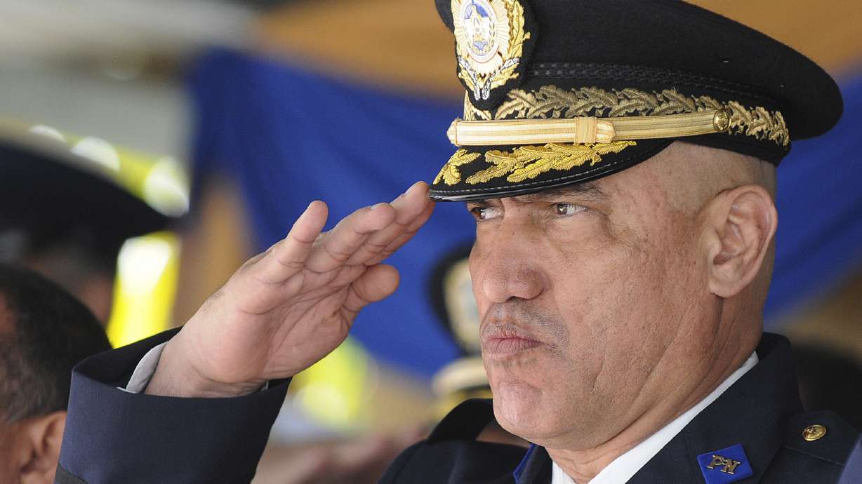 Ex-Honduran national police chief charged in New York
