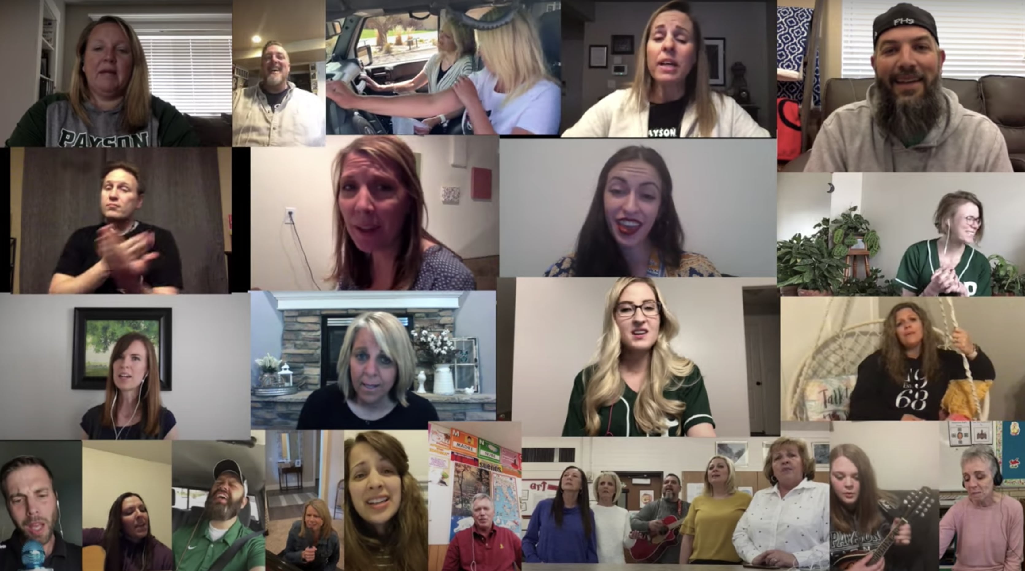 Have You Seen This? Payson High School staff unites in touching digital rendition of 'Let it Be'