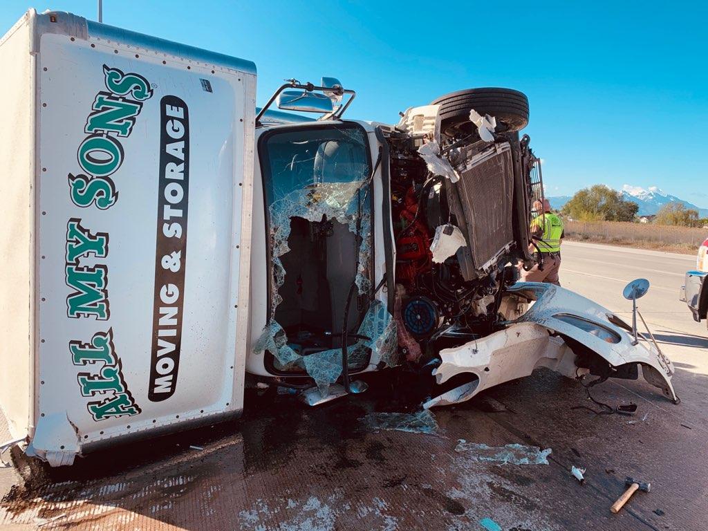 All southbound I-15 lanes reopen following morning rollover in Utah County