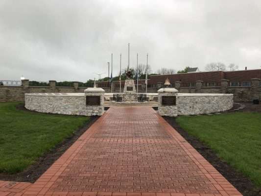 A photo taken by Capt. Lyndsie Hauck shows the National Fallen Firefighters Memorial in Emmitsburg, Maryland. (Photo: Capt. Lyndsie Hauck via KSL TV)
