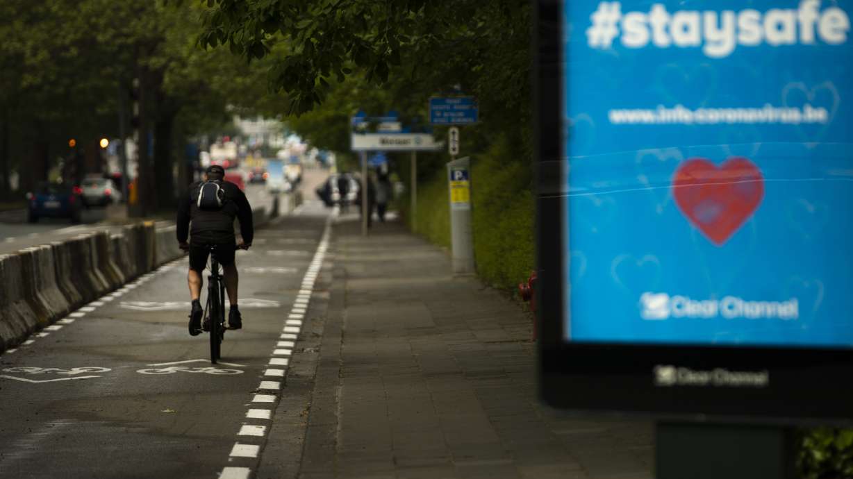 Brussels going greener amid coronavirus crisis