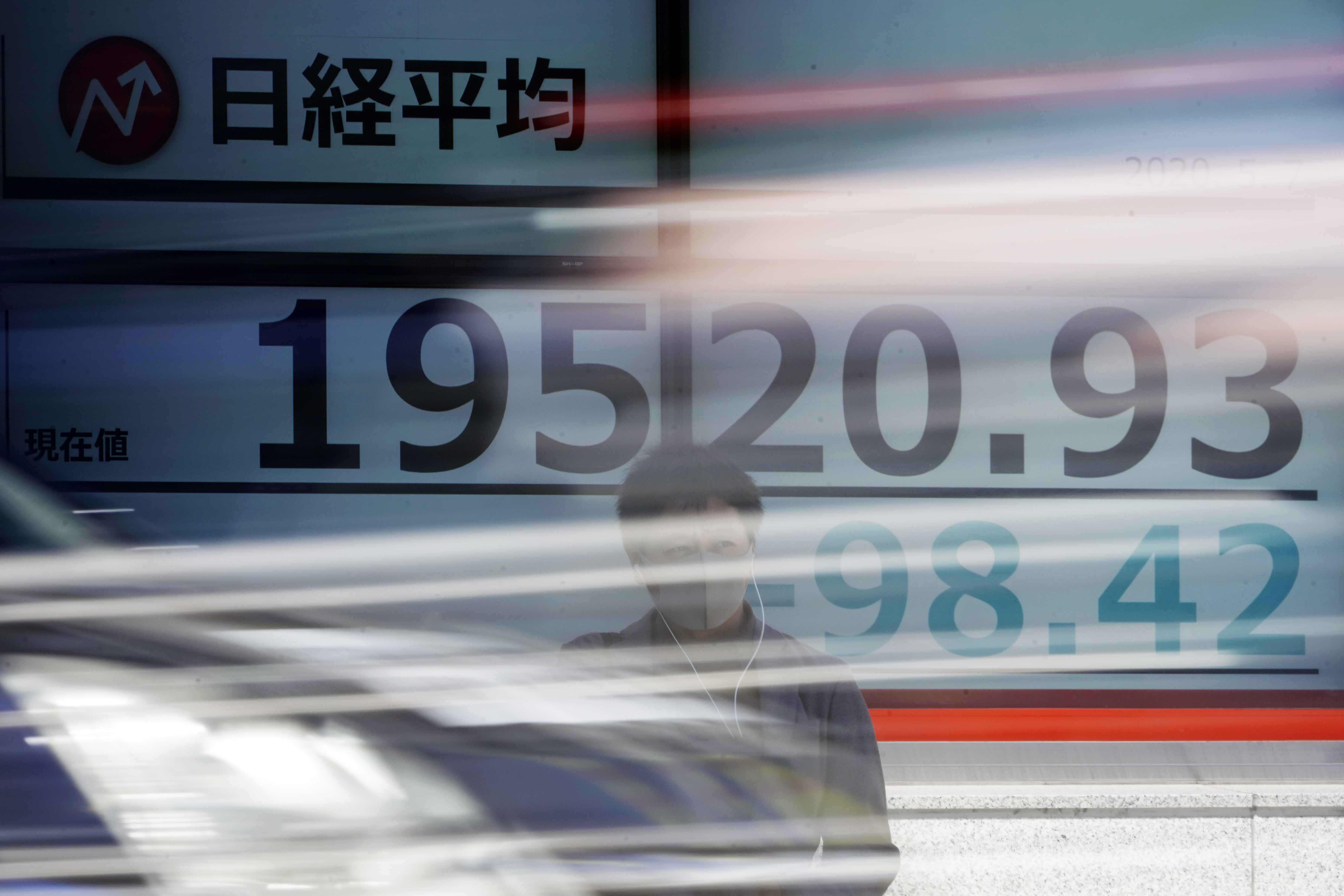 Asian shares mixed after Wall St dips on pandemic worries