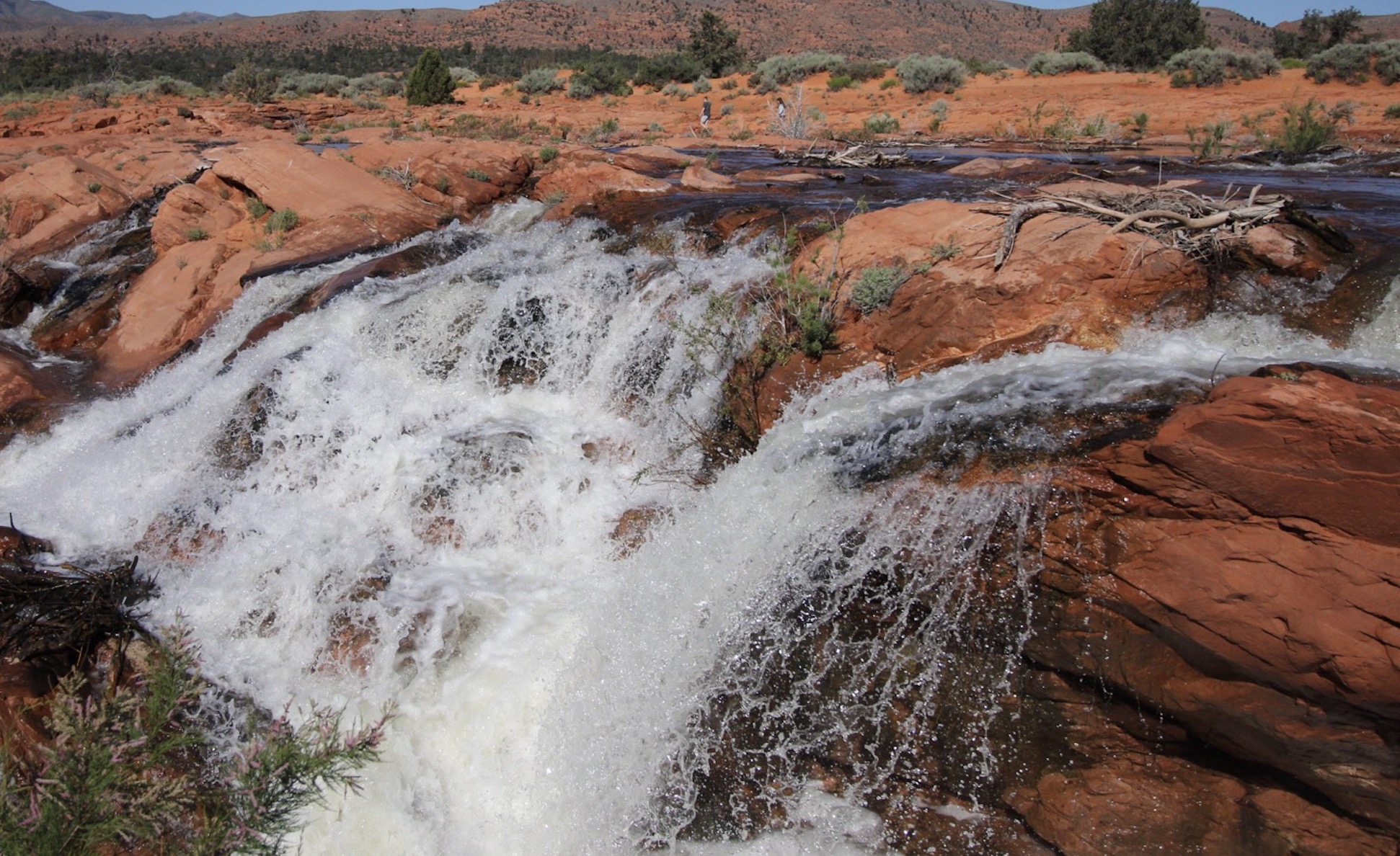 Visitors were overcrowding Gunlock State Park’s waterfalls, so officials shut the water off