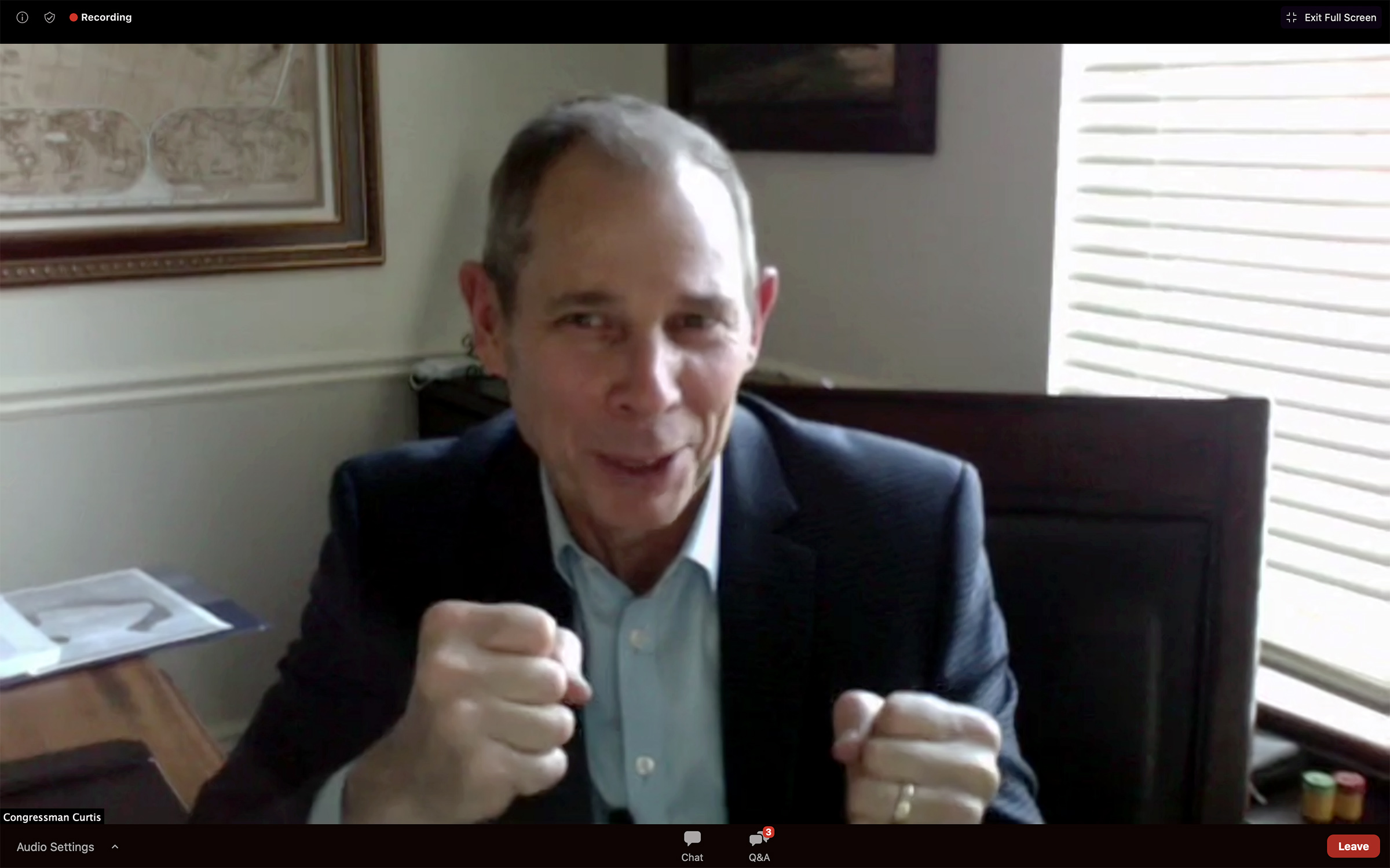 Rep. John Curtis says politics get in the way of talking about climate change