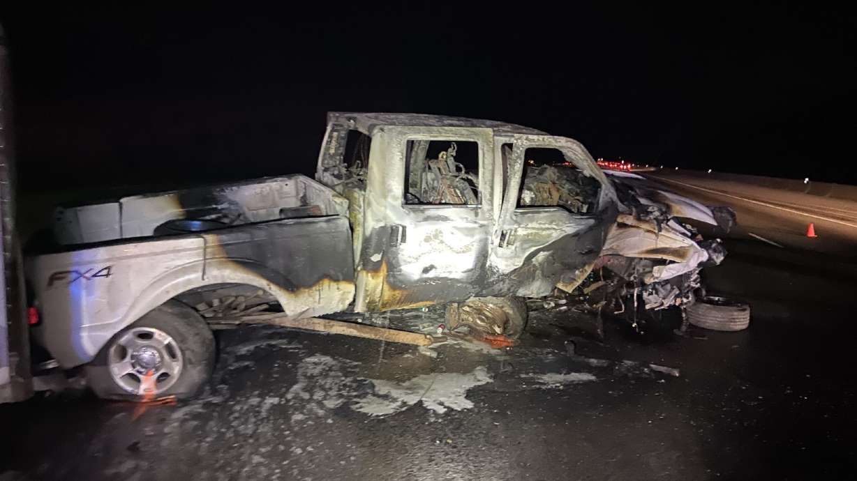 Authorities identify wrong-way driver who died in crash on I-80 in Parleys Canyon late Saturday
