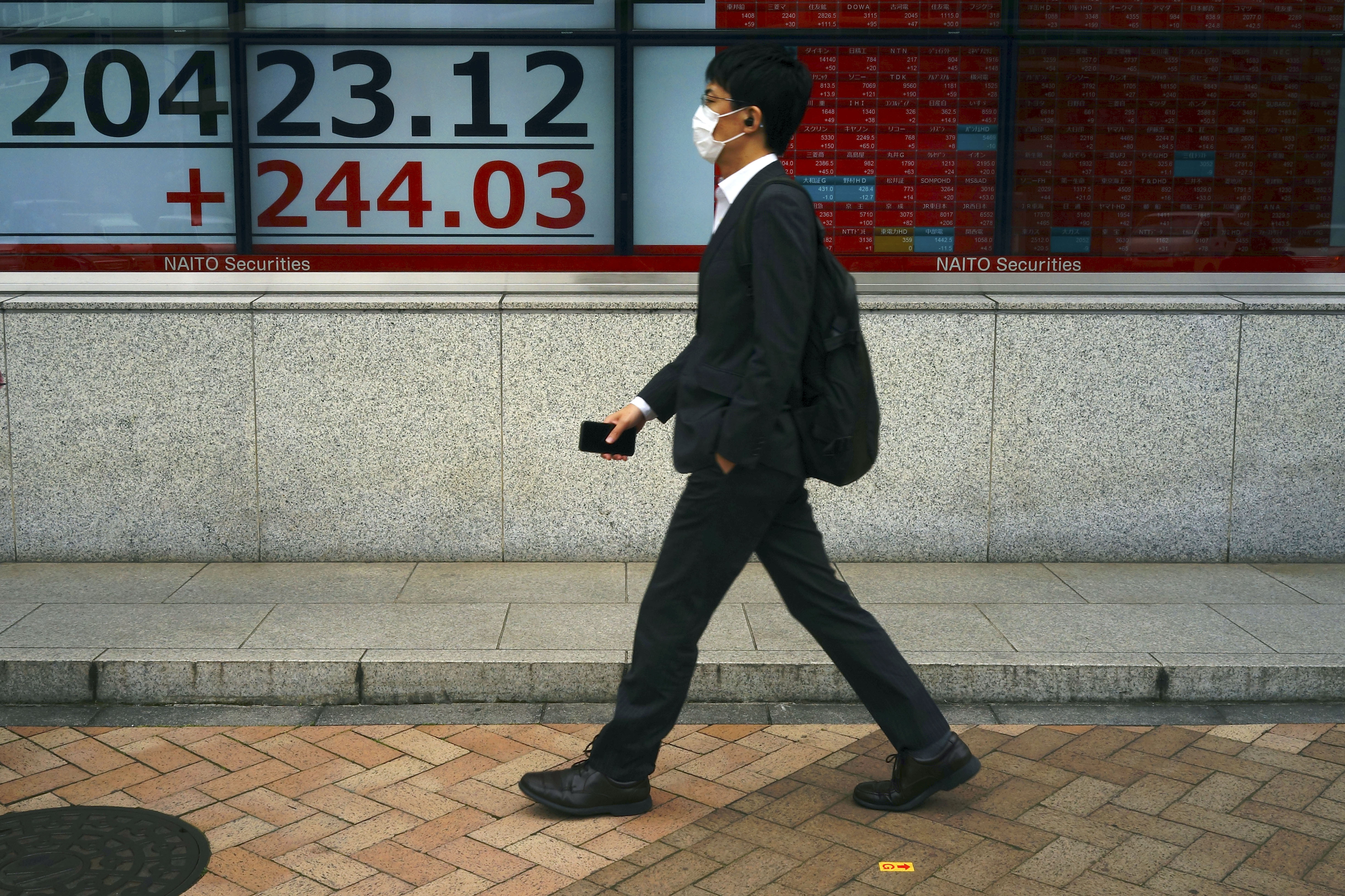Asian stocks follow Wall Street higher on recovery hopes 