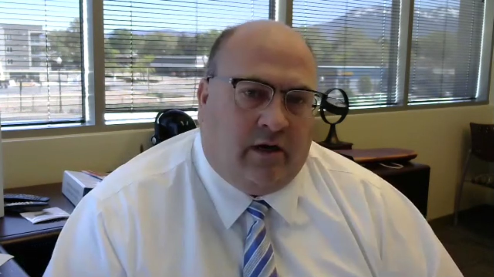 Director of Health Brian Hatch says they’re doing their best to answer the wave of questions from businesses Monday, May 11, 2020. (Photo: KSL TV)