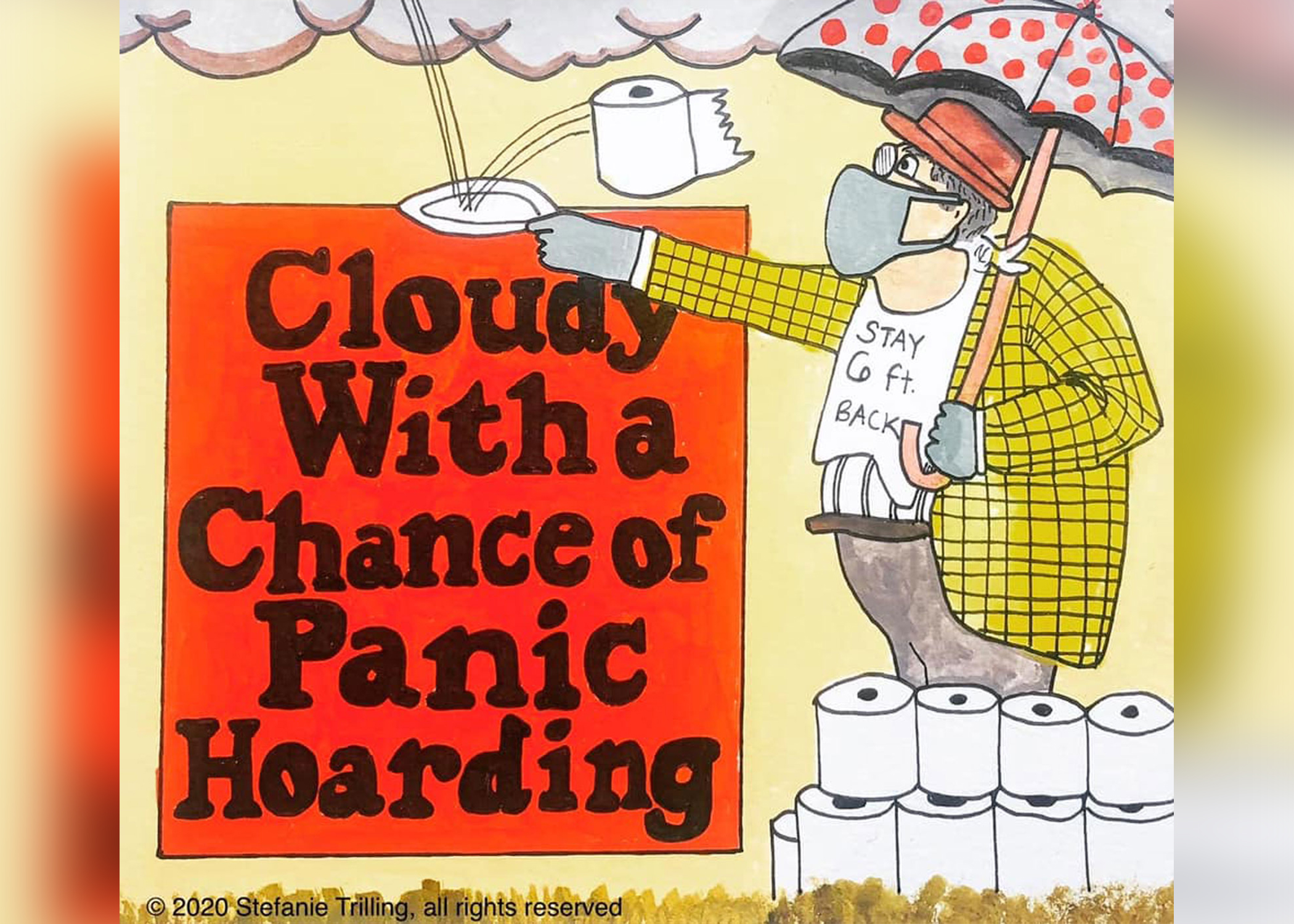 A mom is recreating popular children's book covers to help explain the pandemic to kids