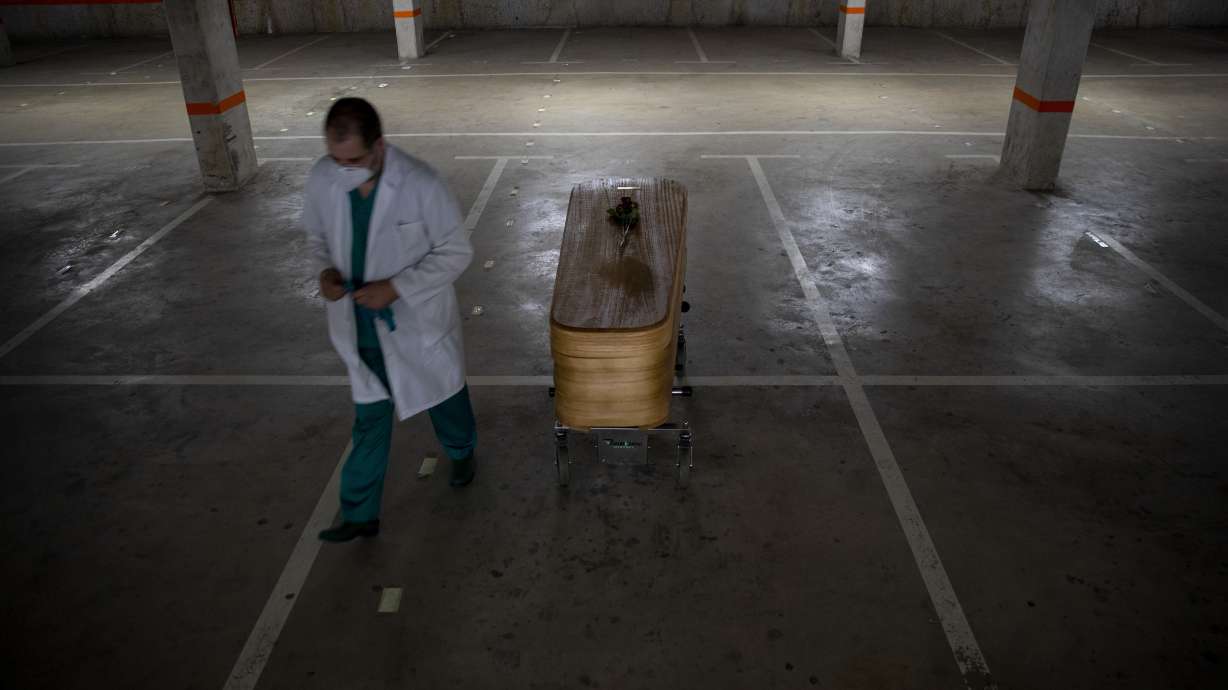 Barcelona funeral home closes parking garage morgue